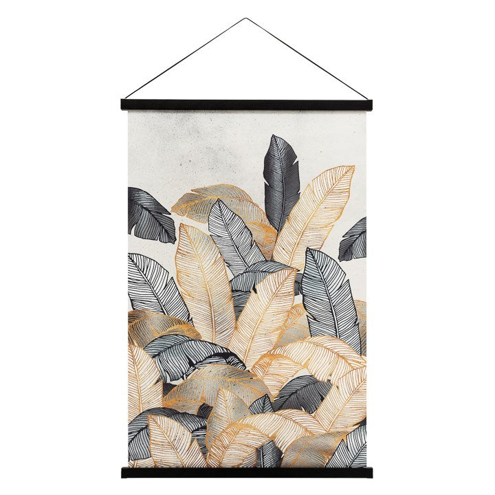 media image for miko hanging printed canvas rolled wall art palm leaves by torre tagus 2 284