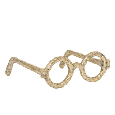 product image for lennon hammered aluminum eyeglass decor sculpture by torre tagus 5 91