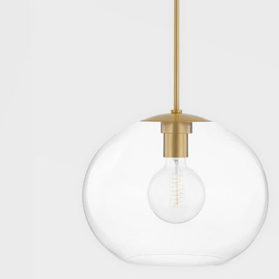 product image for margot 1 light extra large pendant by mitzi h270701xl agb 6 61