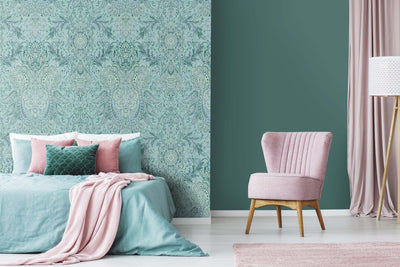 product image for Tahiti Blue Banana Wallpaper from the Tropical Collection by Galerie Wallcoverings 25