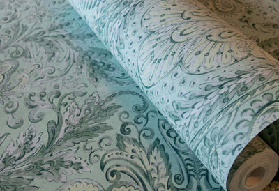 product image for Tahiti Blue Banana Wallpaper from the Tropical Collection by Galerie Wallcoverings 77