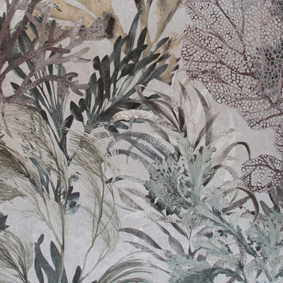 product image of Bora Bora Mushroom Wallpaper from the Tropical Collection by Galerie Wallcoverings 528