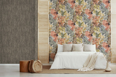 product image for Bora Bora Peanut Wallpaper from the Tropical Collection by Galerie Wallcoverings 8