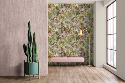product image for Kiribati Peanut Wallpaper from the Tropical Collection by Galerie Wallcoverings 21