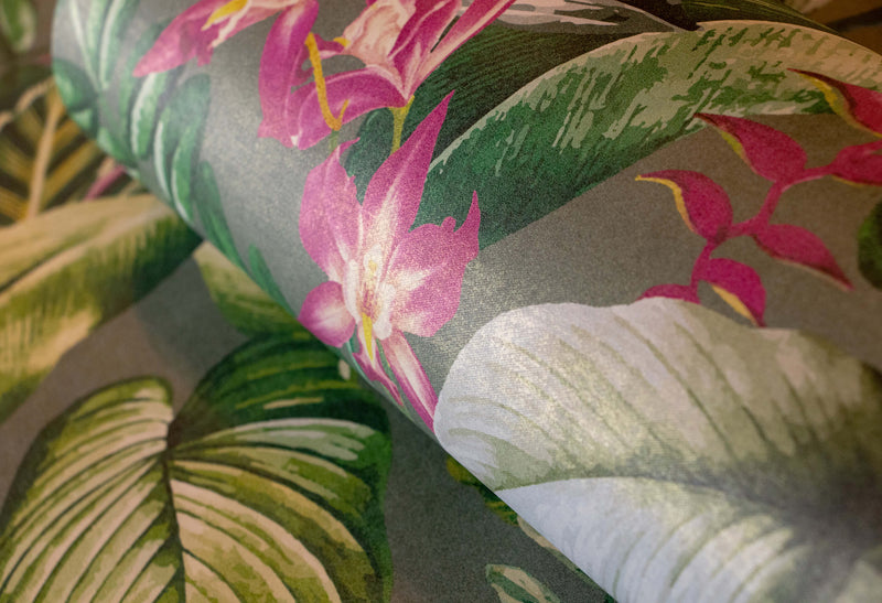 media image for Kiribati Watermelon Wallpaper from the Tropical Collection by Galerie Wallcoverings 242
