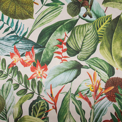 product image of Kiribati Avocado Wallpaper from the Tropical Collection by Galerie Wallcoverings 562