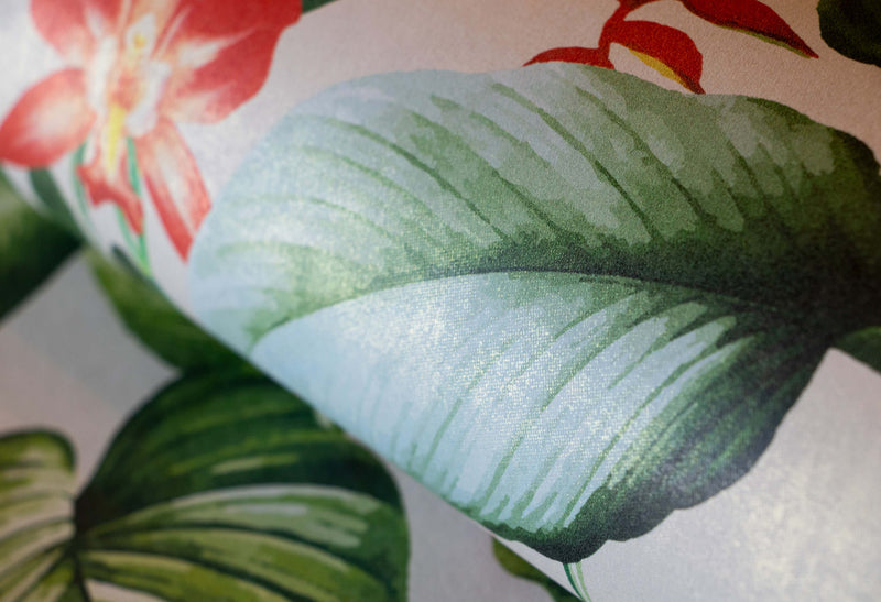 media image for Kiribati Avocado Wallpaper from the Tropical Collection by Galerie Wallcoverings 29