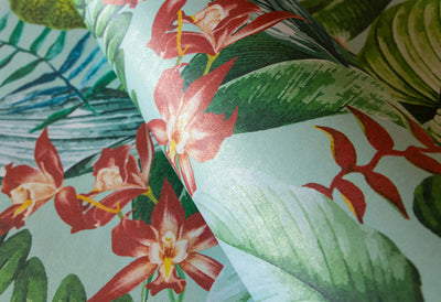 product image for Kiribati Blue Banana Wallpaper from the Tropical Collection by Galerie Wallcoverings 87