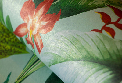 product image for Kiribati Blue Banana Wallpaper from the Tropical Collection by Galerie Wallcoverings 91