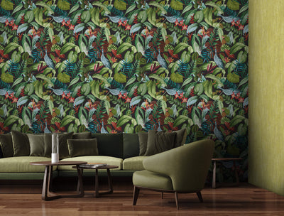 product image for Kiribati Pineapple Wallpaper from the Tropical Collection by Galerie Wallcoverings 15