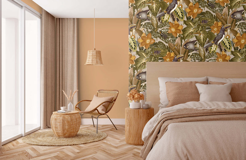 media image for Palau Peanut Wallpaper from the Tropical Collection by Galerie Wallcoverings 253