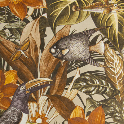 product image of Palau Peanut Wallpaper from the Tropical Collection by Galerie Wallcoverings 525
