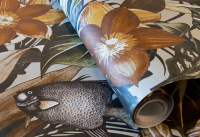 product image for Palau Peanut Wallpaper from the Tropical Collection by Galerie Wallcoverings 12