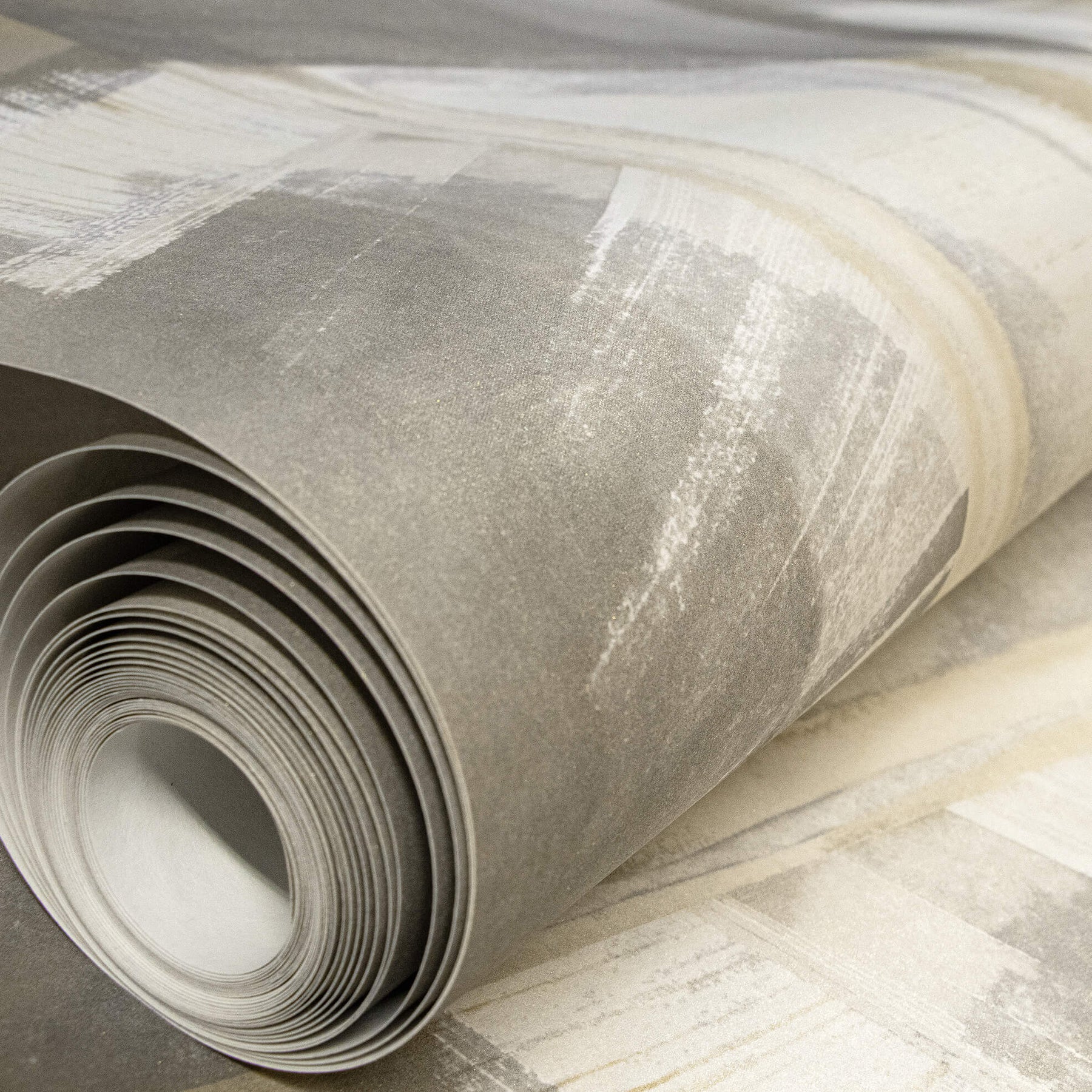 Shop Glaze Taupe Grey Wallpaper from the Crafted Collection Burke Decor