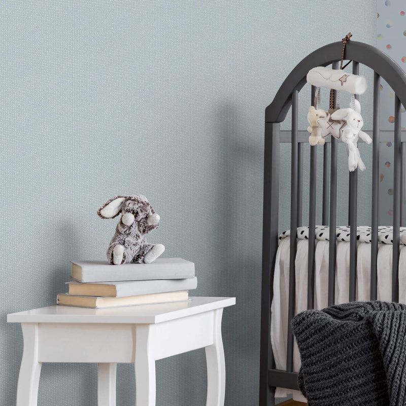 media image for Mini Dots Light Blue Wallpaper from the Great Kids Collection by Galerie Wallcoverings 218