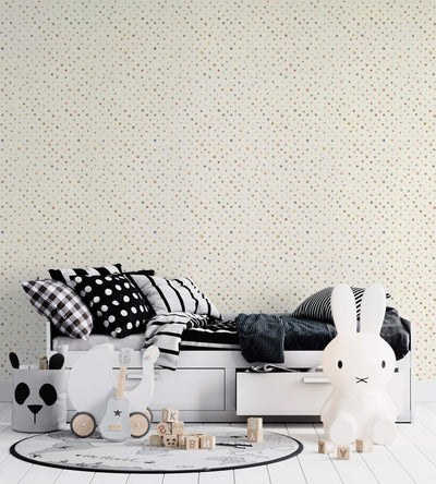 product image for Watercolor Dots Pearl Wallpaper from the Great Kids Collection by Galerie Wallcoverings 17