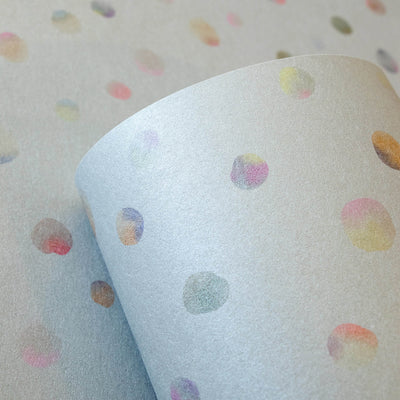 product image for Watercolor Dots Light Blue Wallpaper from the Great Kids Collection by Galerie Wallcoverings 89
