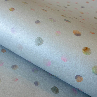 product image for Watercolor Dots Light Blue Wallpaper from the Great Kids Collection by Galerie Wallcoverings 50