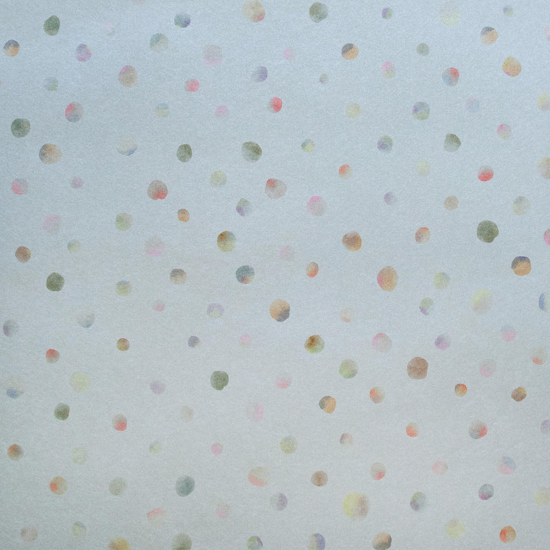 media image for Watercolor Dots Light Blue Wallpaper from the Great Kids Collection by Galerie Wallcoverings 233