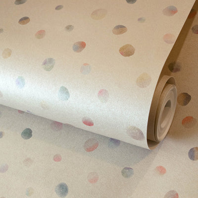 product image for Watercolor Dots Beige Wallpaper from the Great Kids Collection by Galerie Wallcoverings 79