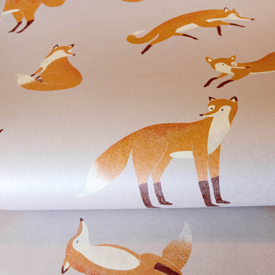 product image for Friendly Foxes Rose Wallpaper from the Great Kids Collection by Galerie Wallcoverings 79