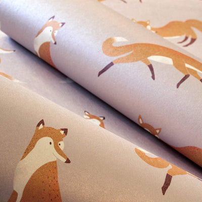 product image for Friendly Foxes Rose Wallpaper from the Great Kids Collection by Galerie Wallcoverings 0