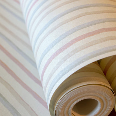 product image for Stripes Pearl Wallpaper from the Great Kids Collection by Galerie Wallcoverings 22