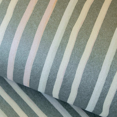 product image for Stripes Dark Green Wallpaper from the Great Kids Collection by Galerie Wallcoverings 78