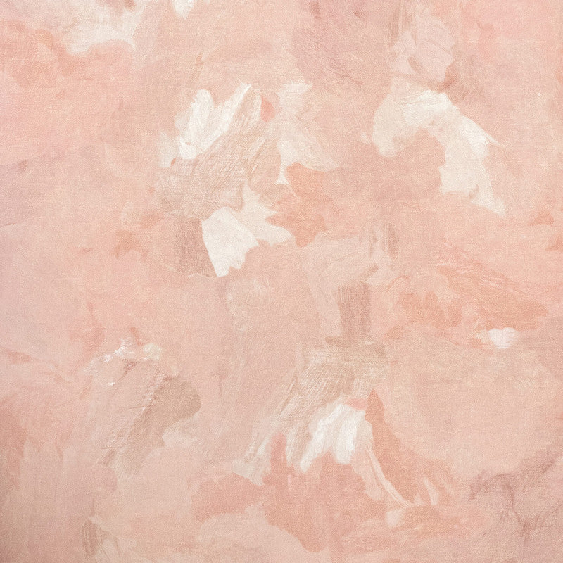 Shop Paeonia Plain Wallpaper in Blush | Burke Decor
