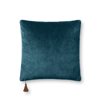 product image of Navy / Coffee Pillow 18" x 18" Flatshot Image 545