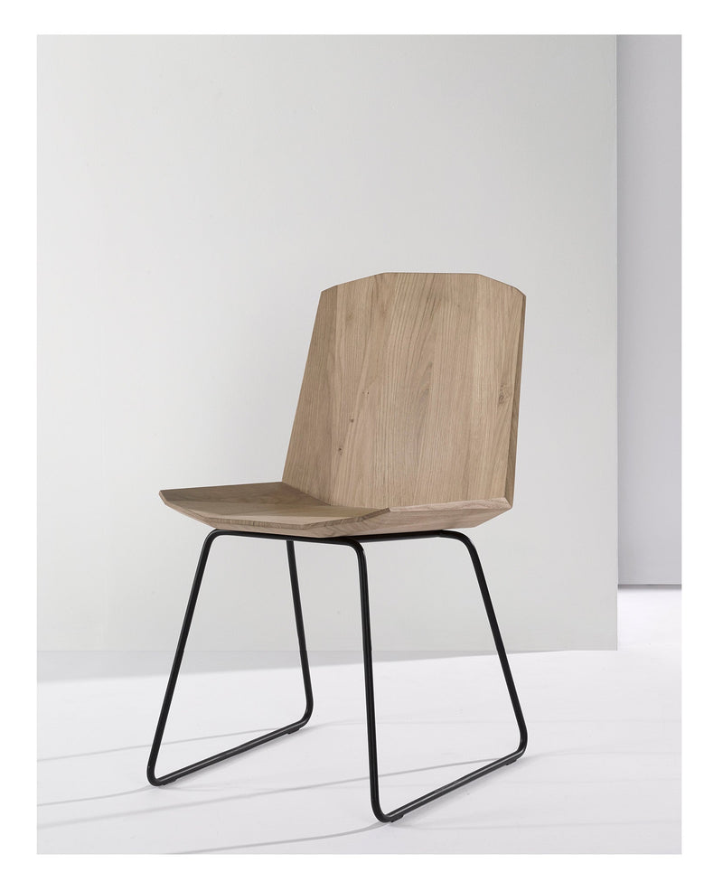 media image for oak facette dining chair by ethnicraft 7 247
