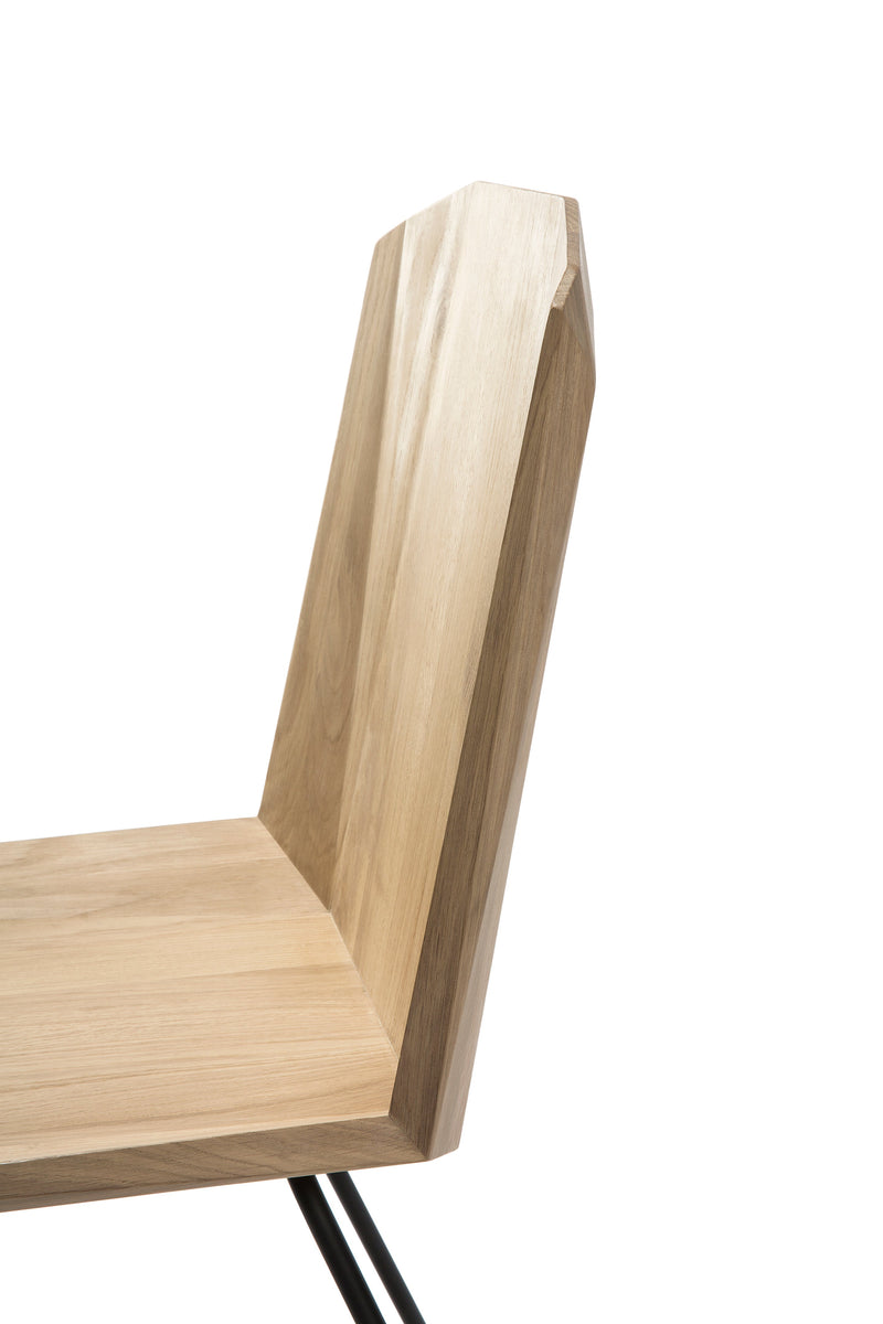 media image for oak facette dining chair by ethnicraft 5 236