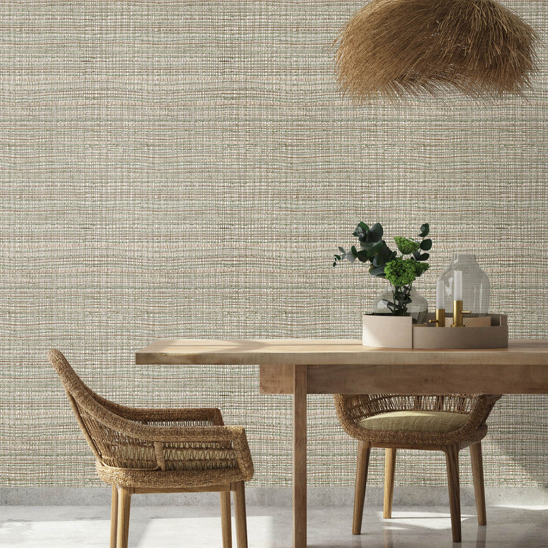 media image for Fondo Wild Grass Wallpaper in Sage 272