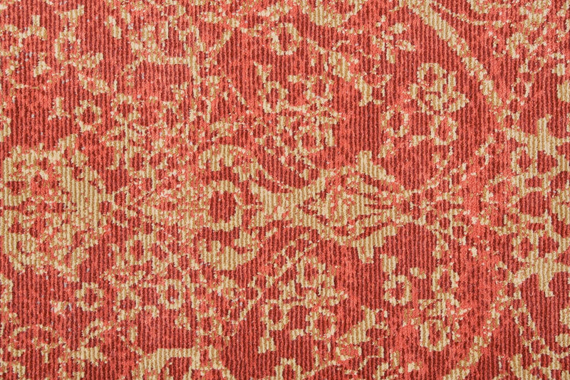 media image for Tessina Red and Gold Rug by BD Fine Texture Image 1 234
