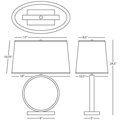 product image for Logan Table Lamp by Robert Abbey 32