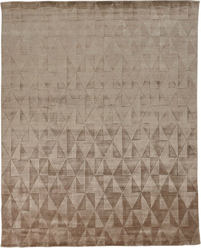 product image of Savona Hand Woven Metallic Taupe Rug by BD Fine Flatshot Image 1 542