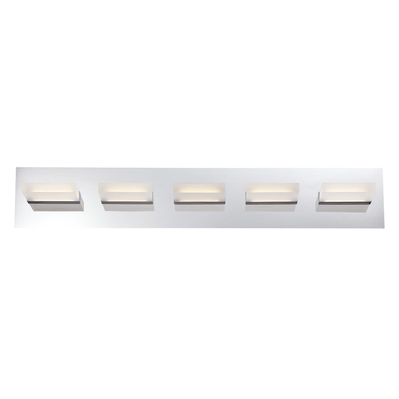 media image for olson 5 light led bath bar by eurofase 28022 015 1 233