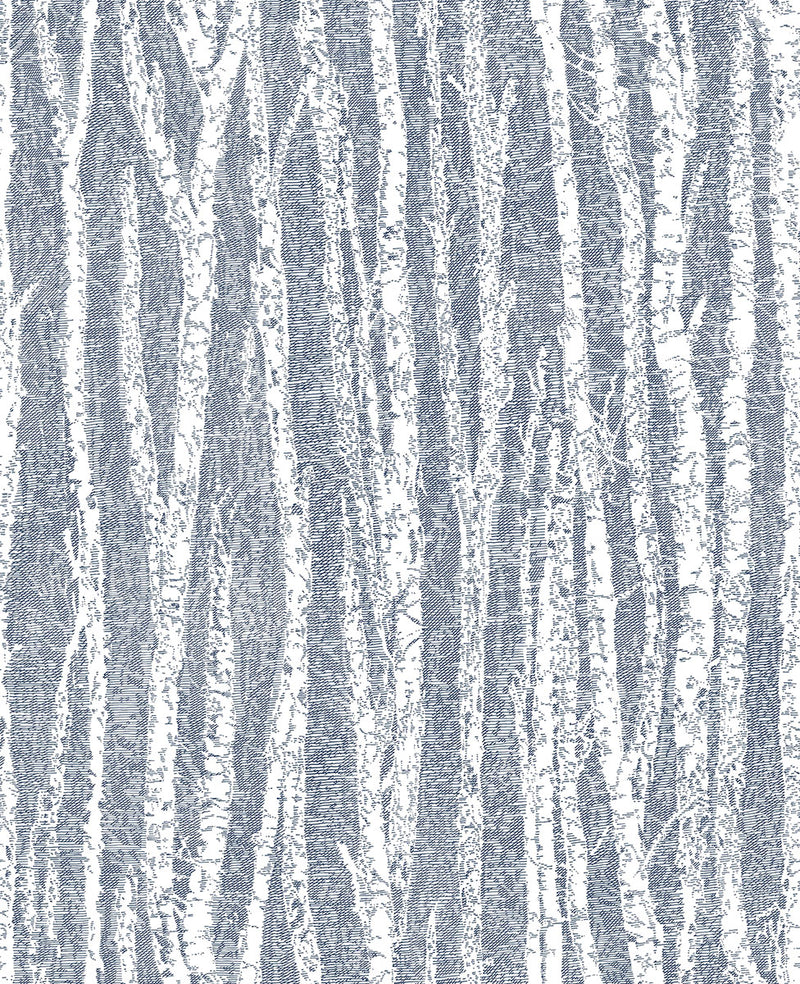 media image for Toyon Blue Birch Tree Wallpaper from the Nature by Advantage Collection by Brewster Home Fashions 22