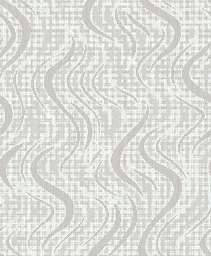 media image for sample roxie silver wave wallpaper from the nature by advantage collection by brewster home fashions 1 232