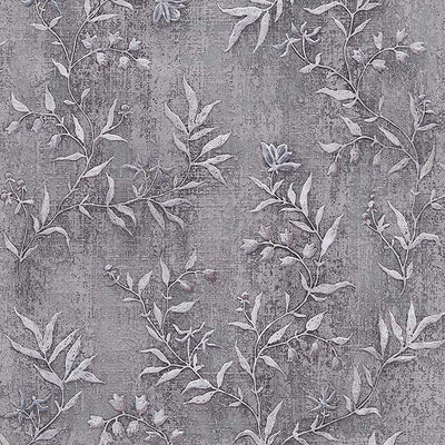 product image of Dahlia Grey Trail Wallpaper from the Nature by Advantage Collection by Brewster Home Fashions 592