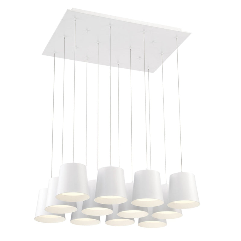 media image for borto 12 light led chandelier by eurofase 28164 012 1 214