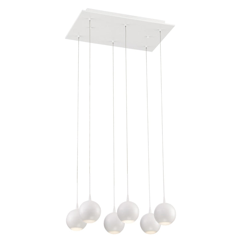 media image for patruno 6 light led chandelier by eurofase 28168 010 1 234