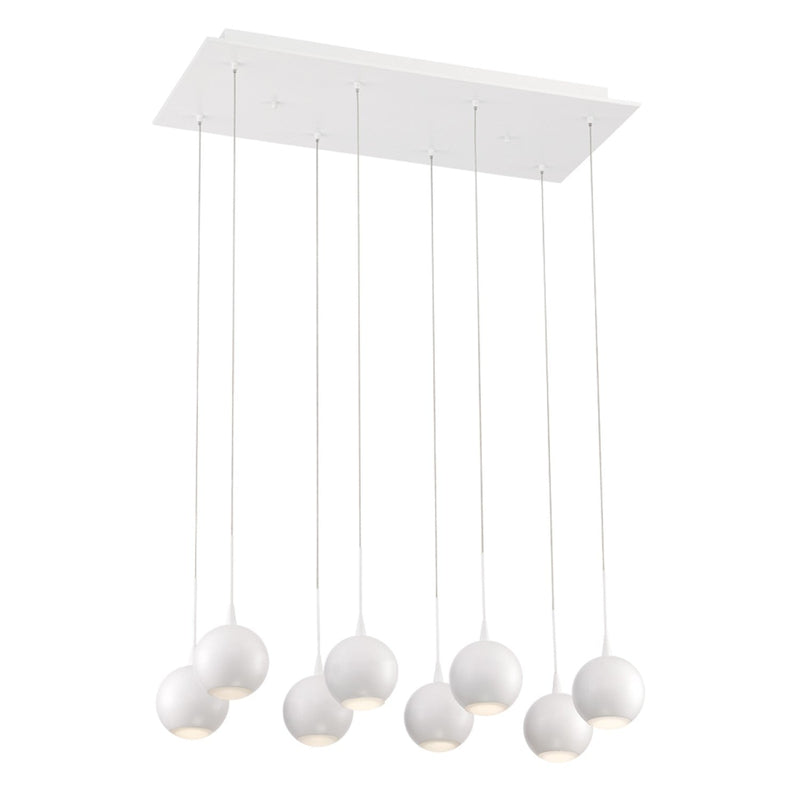 media image for patruno 8 light led chandelier by eurofase 28169 017 1 274