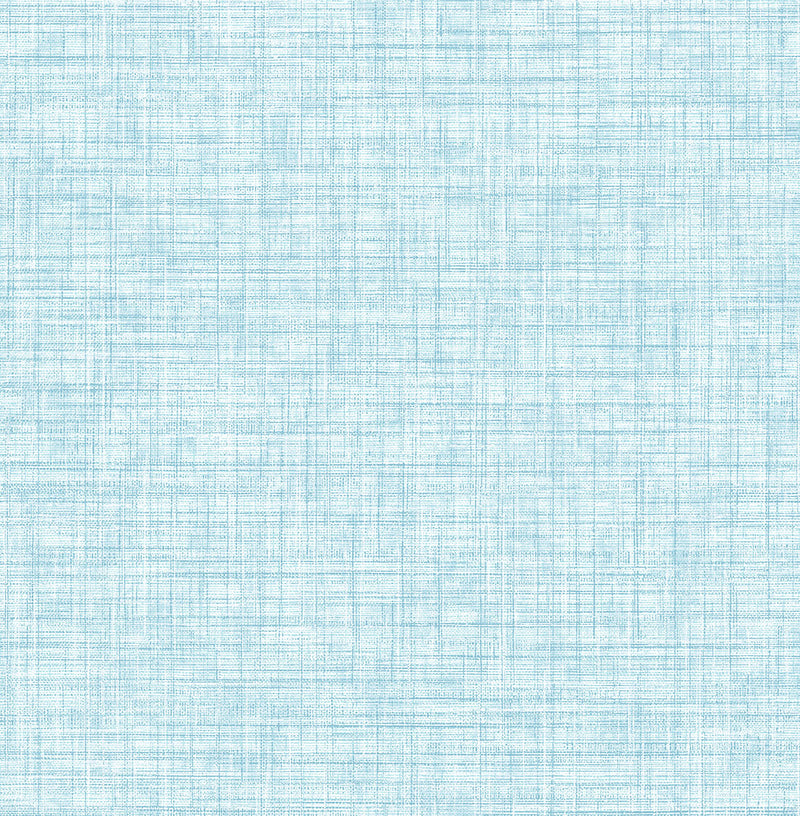 media image for Mendocino Blue Linen Wallpaper 29
