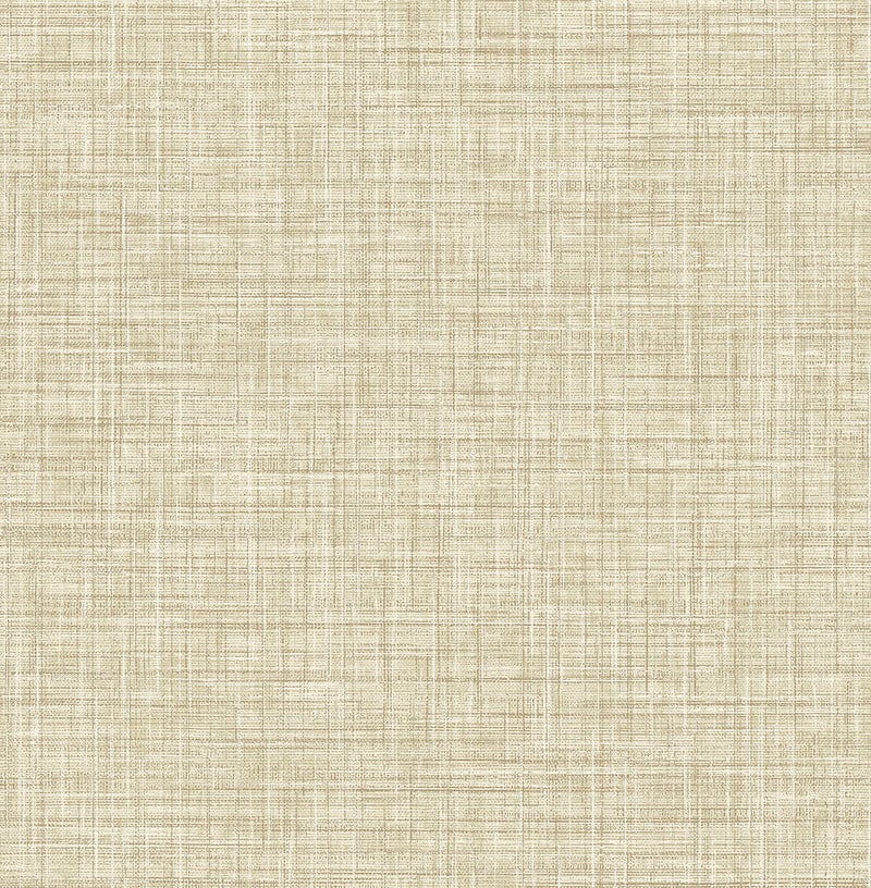 media image for Mendocino Light Brown Linen Wallpaper 297