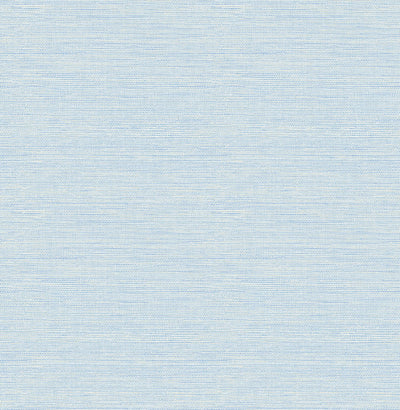 product image of Agave Blue Faux Grasscloth Wallpaper 529