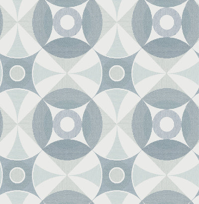 product image for Ellis Teal Geometric Wallpaper 20
