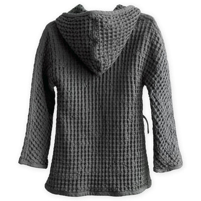 product image for big waffle junior bathrobe in multiple colors design by the organic company 6 34