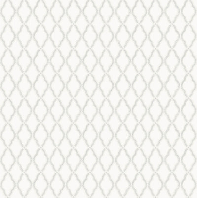 product image of Italian Style Geometric Wallpaper in Ivory 526