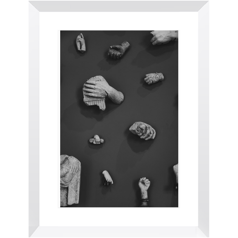 media image for hands framed print 15 20